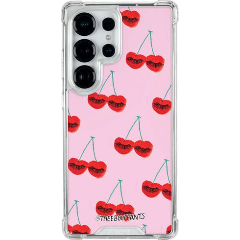 Bouffants and Broken Hearts Cherry Lash Galaxy S25 Ultra Clear Case