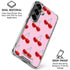 Bouffants and Broken Hearts Cherry Lash Galaxy S26 Clear Case