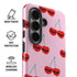 Bouffants and Broken Hearts Cherry Lash Galaxy S26 Impact Case