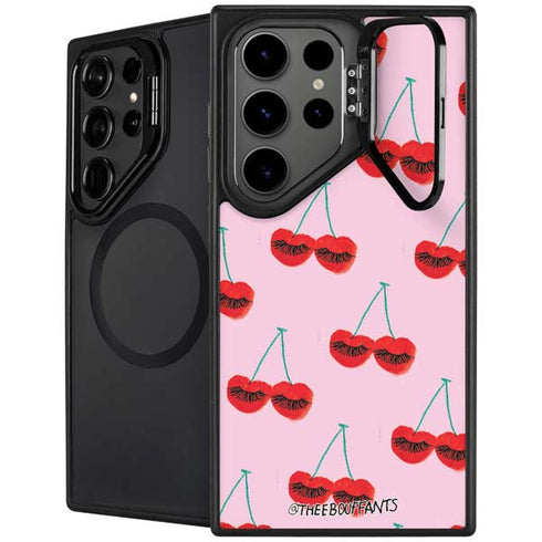 Bouffants and Broken Hearts Cherry Lash Galaxy S26 Ultra Kickstand Case