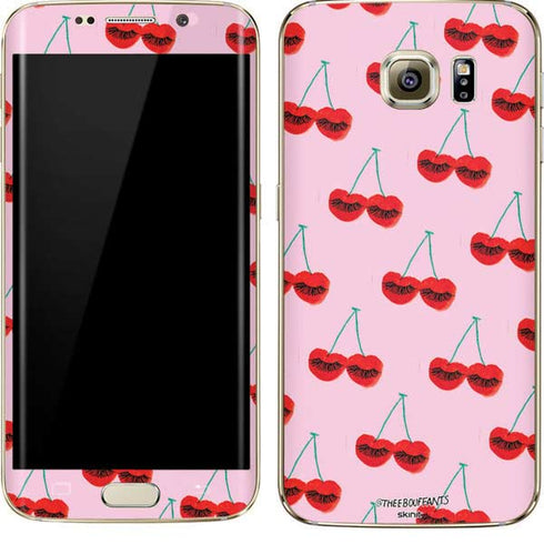 Bouffants and Broken Hearts Cherry Lash Galaxy S7 Edge Skin