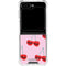 Bouffants and Broken Hearts Cherry Lash Galaxy Z Flip6 Clear Case