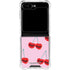 Bouffants and Broken Hearts Cherry Lash Galaxy Z Flip6 Clear Case