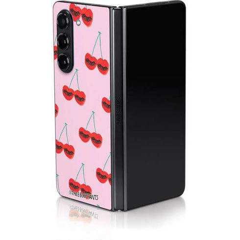 Bouffants and Broken Hearts Cherry Lash Galaxy Z Fold5 5G Skin