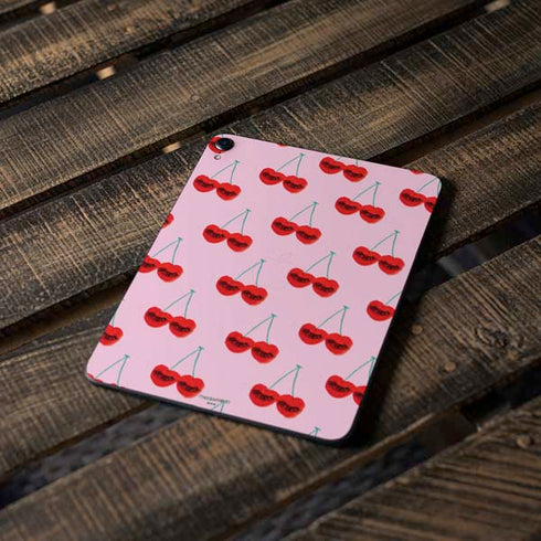 Bouffants and Broken Hearts Cherry Lash Apple iPad Pro Skin