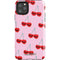 Bouffants and Broken Hearts Cherry Lash iPhone Cases