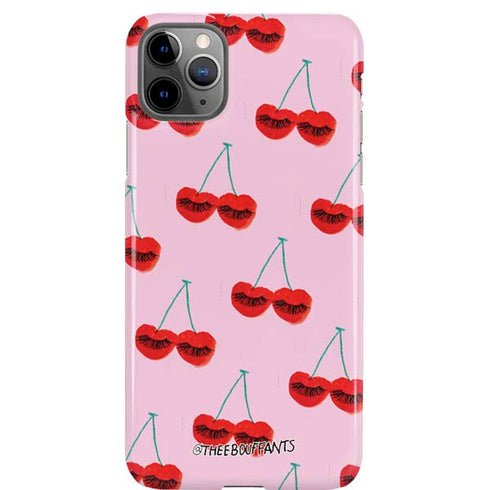Bouffants and Broken Hearts Cherry Lash iPhone Cases