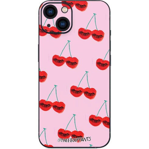 Bouffants and Broken Hearts Cherry Lash iPhone Skins