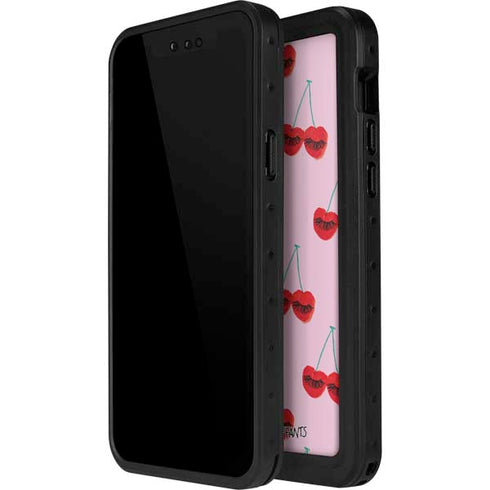 Bouffants and Broken Hearts Cherry Lash iPhone 15 Pro Waterproof Case