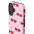 Bouffants and Broken Hearts Cherry Lash iPhone 16 Impact Case
