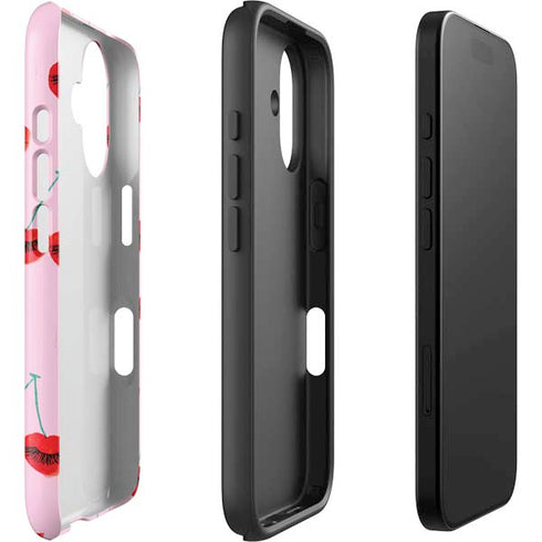 Bouffants and Broken Hearts Cherry Lash iPhone 16 Plus Impact Case