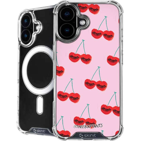 Bouffants and Broken Hearts Cherry Lash iPhone 16 Plus MagSafe Case