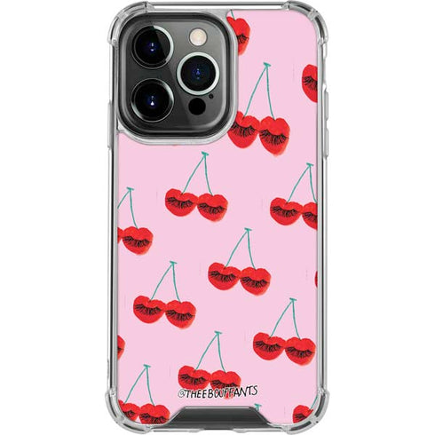 Bouffants and Broken Hearts Cherry Lash iPhone 16 Pro Clear Case