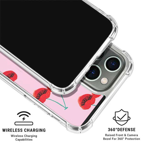Bouffants and Broken Hearts Cherry Lash iPhone 16 Pro Clear Case