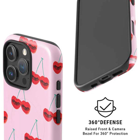 Bouffants and Broken Hearts Cherry Lash iPhone 16 Pro Magsafe Impact Case