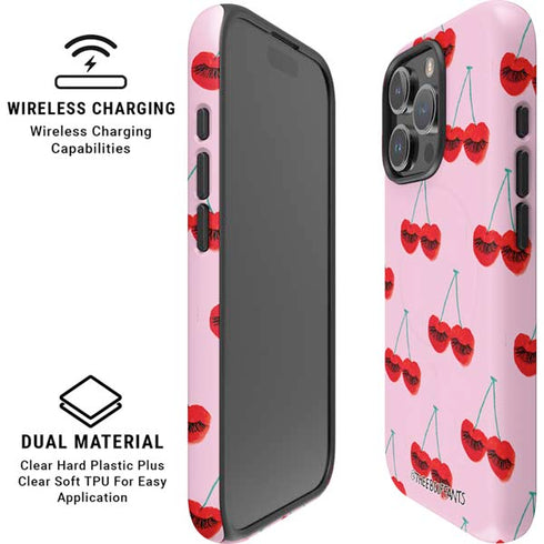 Bouffants and Broken Hearts Cherry Lash iPhone 16 Pro Magsafe Impact Case