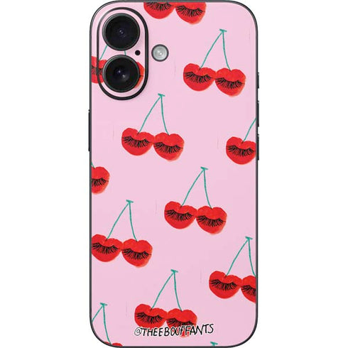 Bouffants and Broken Hearts Cherry Lash iPhone 16 Skin