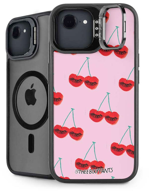 Bouffants and Broken Hearts Cherry Lash iPhone 16e Kickstand Case