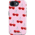 Bouffants and Broken Hearts Cherry Lash iPhone 16e Impact Case