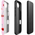 Bouffants and Broken Hearts Cherry Lash iPhone 16e Impact Case