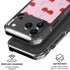 Bouffants and Broken Hearts Cherry Lash iPhone 18 Pro Clear Case