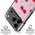 Bouffants and Broken Hearts Cherry Lash iPhone 18 Pro Clear Case