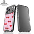 Bouffants and Broken Hearts Cherry Lash iPhone 18 Pro Clear Case