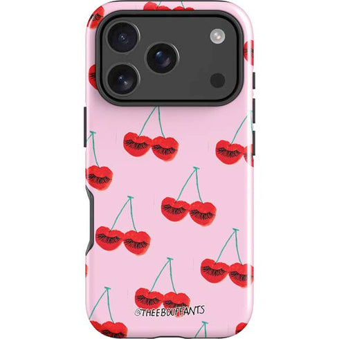 Bouffants and Broken Hearts Cherry Lash iPhone 18 Pro Impact Case