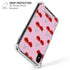 Bouffants and Broken Hearts Cherry Lash iPhone X/XS Clear Case