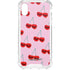 Bouffants and Broken Hearts Cherry Lash iPhone XS Clear Case