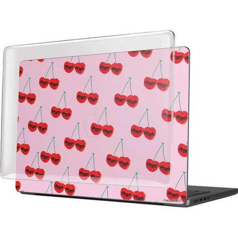 Bouffants and Broken Hearts Cherry Lash MacBook Pro 14in (2021-24) Case plus Skin