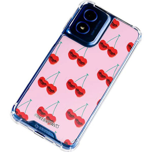 Bouffants and Broken Hearts Cherry Lash Moto G Play 4G (2024) Clear Case