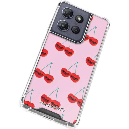 Bouffants and Broken Hearts Cherry Lash Moto G Play 5G (2025) Clear Case