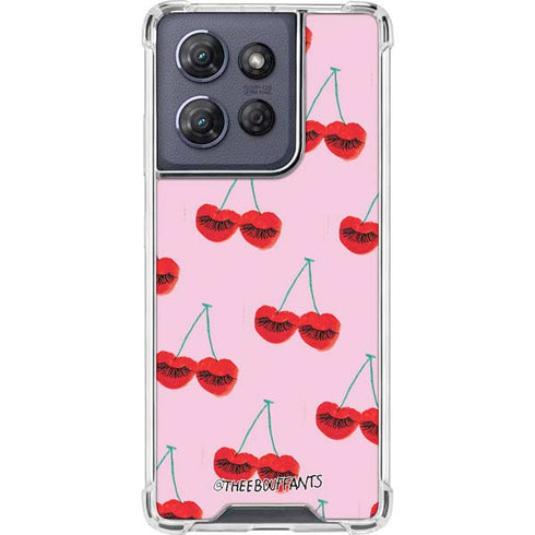 Bouffants and Broken Hearts Cherry Lash Moto G Power 5G (2025) Clear Case