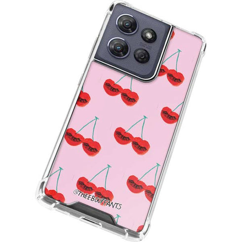 Bouffants and Broken Hearts Cherry Lash Moto G Power 5G (2025) Clear Case
