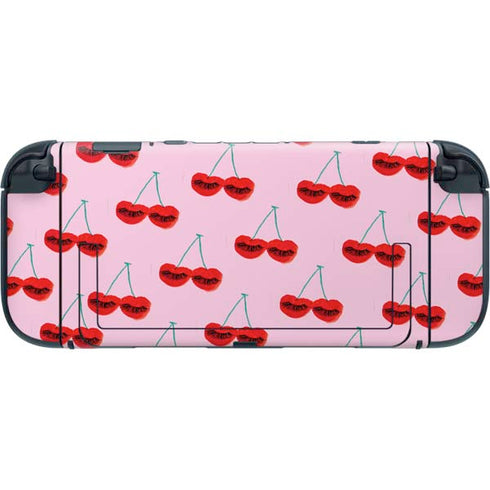 Bouffants and Broken Hearts Cherry Lash Nintendo Switch 2 (2025) with Joy-Con Skin
