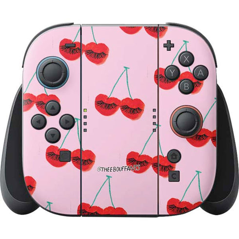 Bouffants and Broken Hearts Cherry Lash Nintendo Switch 2 (2025) Joy-Con Controller Skin