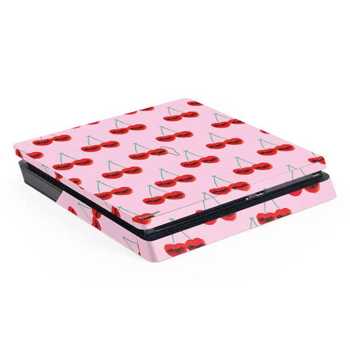 Bouffants and Broken Hearts Cherry Lash PS4 Slim Skin