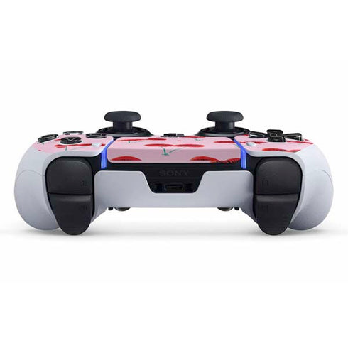 Bouffants and Broken Hearts Cherry Lash PS5 DualSense Edge Pro Controller Skin