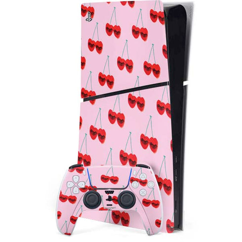 Bouffants and Broken Hearts Cherry Lash PlayStation PS5 Skins