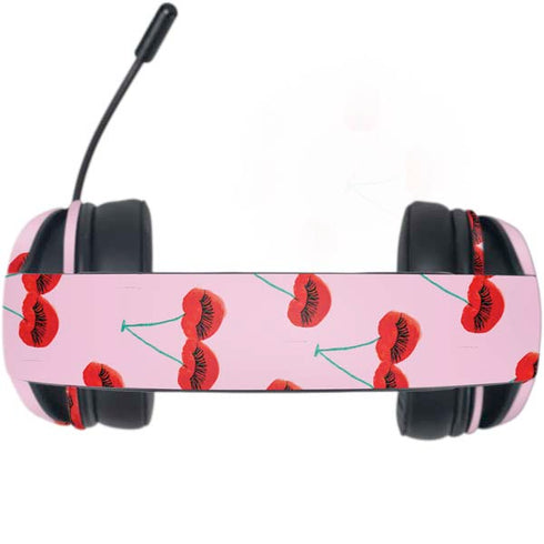 Bouffants and Broken Hearts Cherry Lash Razer Kraken X Skin