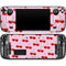 Bouffants and Broken Hearts Cherry Lash Steam Deck Handheld Gaming Computer OLED Skin