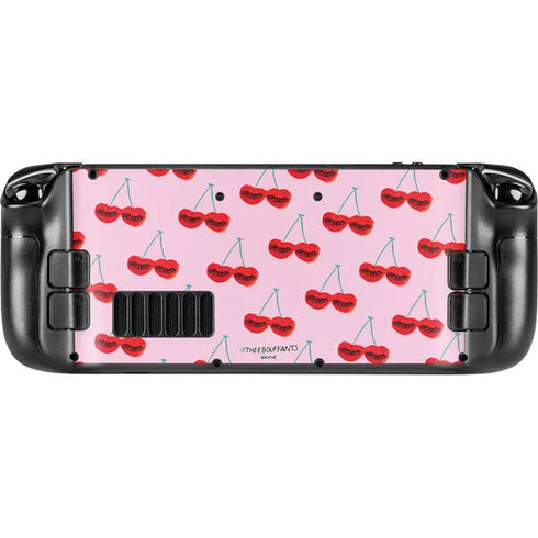Bouffants and Broken Hearts Cherry Lash Steam Deck Handheld Gaming Computer Skin