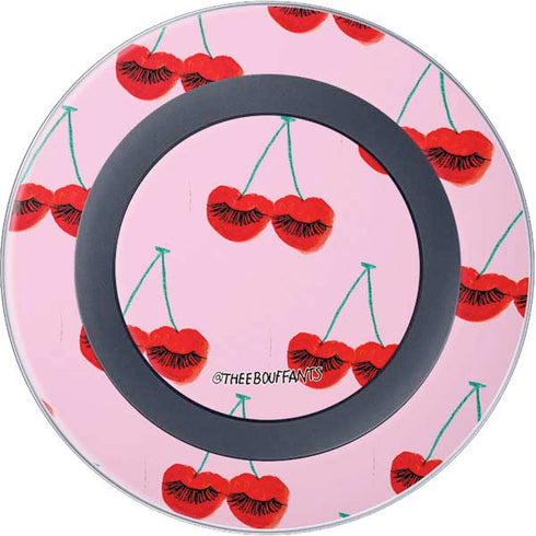 Bouffants and Broken Hearts Cherry Lash Wireless Charger Skin