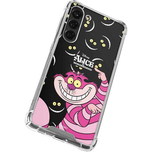 Disney Alice in Wonderland Cheshire Cat Galaxy S24 FE Clear Case