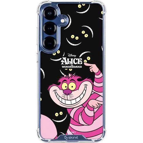 Disney Alice in Wonderland Cheshire Cat Galaxy S25 Plus Clear Case