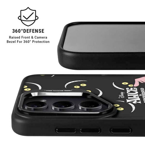 Disney Alice in Wonderland Cheshire Cat Galaxy S26 Kickstand Case