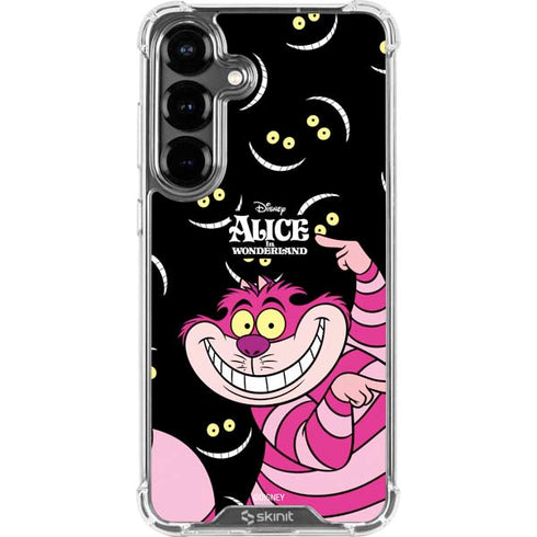 Disney Alice in Wonderland Cheshire Cat Galaxy S26 Plus Clear Case
