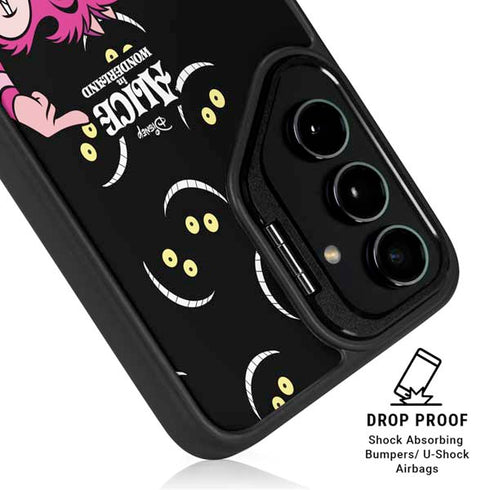 Disney Alice in Wonderland Cheshire Cat Galaxy S26 Plus Kickstand Case