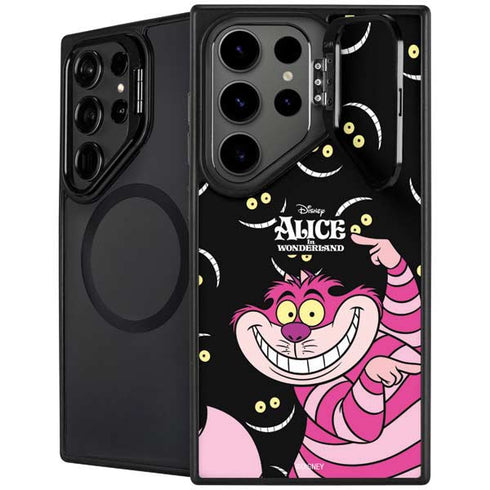 Disney Alice in Wonderland Cheshire Cat Galaxy S26 Ultra Kickstand Case